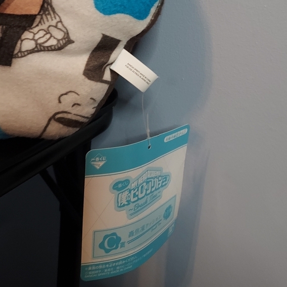 Prize Cushion Pillow NWT 16in Character Shoto Todoroki Ichibacnkuji My Hero Acad - Picture 2 of 4